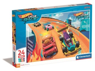 PUZZLE 24EL MAXI HOTWHEELS CLEMENTONI 28523 CLM CLEMENTONI