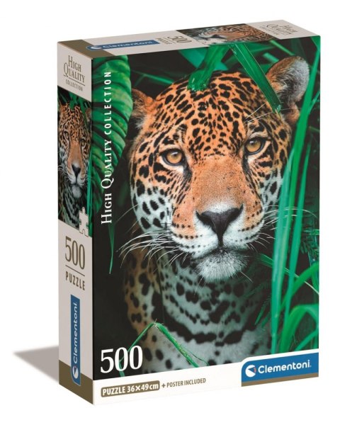 PUZZLE 500EL HQC JAGUAR CLEMENTONI 35541 CLEM CLEMENTONI