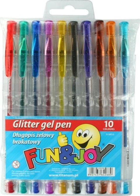 DLUGOPIS GEL 10KOL BROK FUN&JOY MIX KOL ETUI HASTA