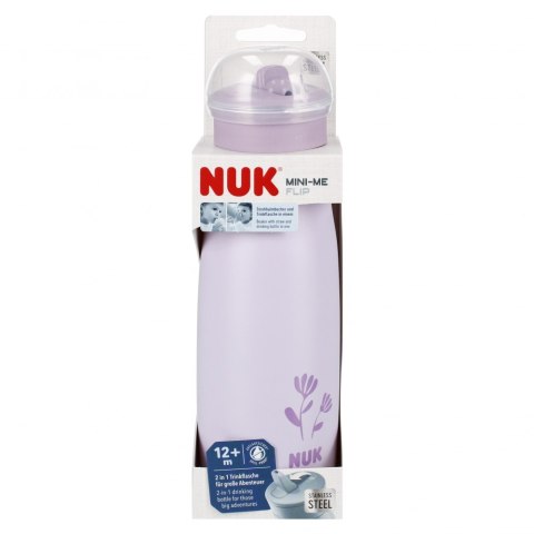 NUK KUBEK 500 ML 12M MINI-ME FLIP STAL MIX 10255691 NUK