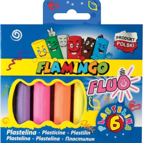 PLASTELINA FLUO FLAMINGO HASTA