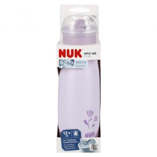 NUK KUBEK 500 ML 12M MINI-ME FLIP STAL FIOLET 10255691 NUK