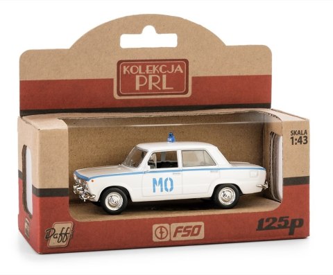 -AUTO KOLEKCJI PRL-U 1:43 FIAT 125P MO B-245 WB DAFFI