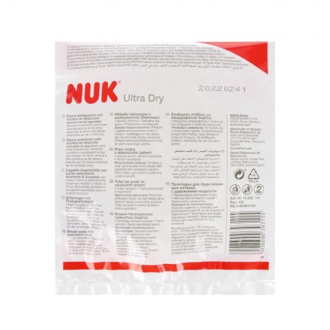 NUK WKLADKI LAKT ULTRA DRY 2SZT 10252141 1/410 NUK