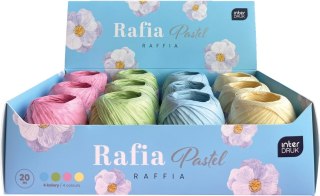 OZDOBA DEK RAFIA PASTEL MIX 20M INT PUD A 12 INTERDRUK