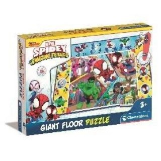 PUZZLE 24 ELEMENTY GIGANT SPIDERMAN CLEMENTONI 16735 CLM CLEMENTONI