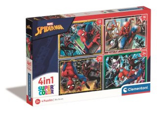 PUZZLE 4W1 SPIDERMAN CLEMENTONI 21515 CLEMENTONI