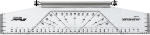 LINIJKA ROLER PLASTIKOWA 25 CM LENIAR 20603 LENIAR