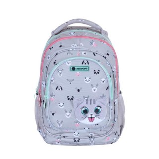 PLECAK 26X38X14 1ZAMEK 4KIESZENIE KITTY THE CUTE ASTRA 502023070 ASTRA