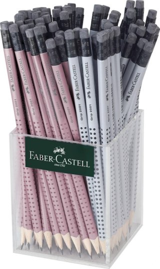 OLOWEK B2 Z GUMKA TROJK GR SRE/ROZ FC DISPL A 72 FABER-CASTELL