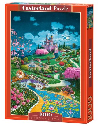 PUZZLE 1000 EL. CINDERELLA S CASTLE CASTORLAND C-105243 CASTOR