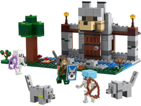 KLOCKI KONSTRUKCYJNE MINECRAFT TWIERDZA LEGRO 21261 LEGO