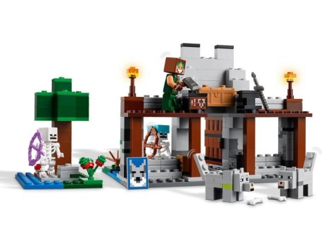 KLOCKI KONSTRUKCYJNE MINECRAFT TWIERDZA LEGRO 21261 LEGO