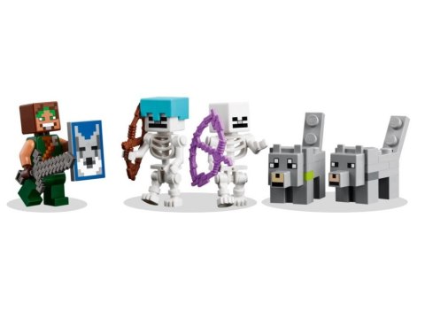 KLOCKI KONSTRUKCYJNE MINECRAFT TWIERDZA LEGRO 21261 LEGO