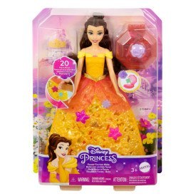 DISNEY KWIATOWA MODA BELLA HWB41 WB3 MATTEL