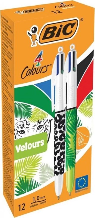 DŁUGOPIS AUTOMATYCZNY COLOURS VELOUR PUD A 12 9672771 BIC