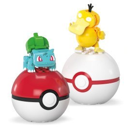 MBL POKEMON POKEBALL BULBASAUR I PSYDUCK HXP14 3 MATTEL