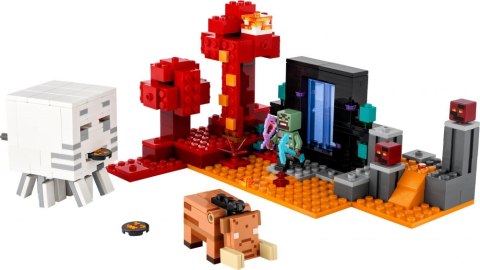 KLOCKI KONSTRUKCYJNE MINECRAFT ZASADZKA LEGO 21255 LEGO LEGO