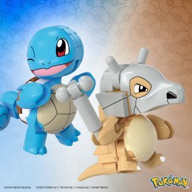 MBL POKEMON POKEBALL SQUIRTLE I CUBONE HXP15 WB3 MATTEL