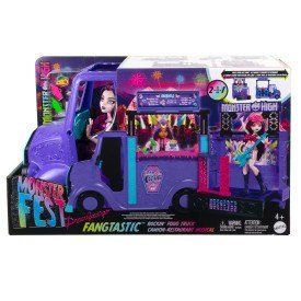 MH KONCERTOWY FOOD TRUCK Z LALKA HXH83 WB1 MATTEL