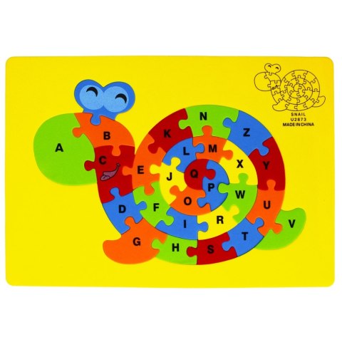 KLOCKI PIANKOWE PUZZLE ŻÓŁW MEGA CREATIVE 481189 MEGA CREATIVE