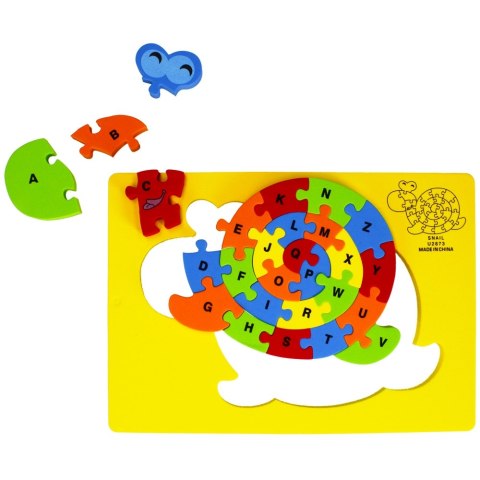 KLOCKI PIANKOWE PUZZLE ŻÓŁW MEGA CREATIVE 481189 MEGA CREATIVE