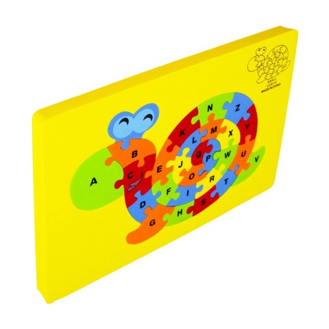 KLOCKI PIANKOWE PUZZLE ŻÓŁW MEGA CREATIVE 481189 MEGA CREATIVE