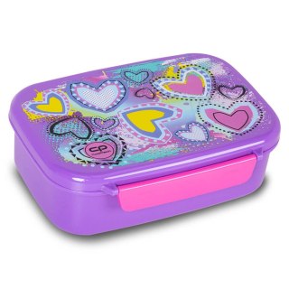 PUDEŁKO ŚNIADANIOWE FOODYX PASTEL HEART COOLPACK PATIO Z18832 PATIO