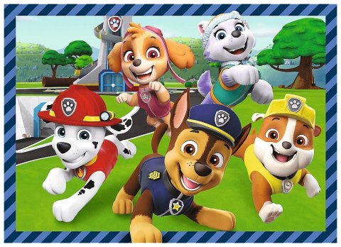 PUZZLE 4W1 PAW PATROL PSIE SPRAWY TREFL 34650 TR TREFL