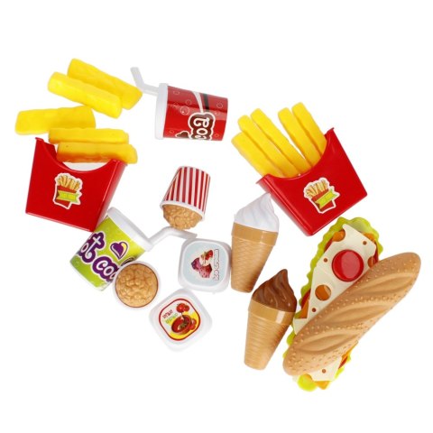 ZESTAW KUCHENNY FAST FOOD MEGA CREATIVE 482133 MEGA CREATIVE