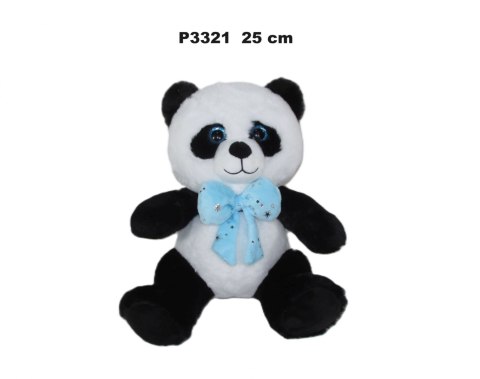 PLUSZAK PANDA 25CM SIEDZACA Z KOKARDA NIEB SA SUN-DAY