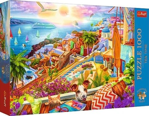 PUZZLE 1000 ELEMENTÓW PREMIUM SANTORINI TREFL 10842 TR TREFL