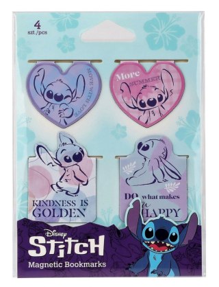 ZAKŁADKA DO KSIĄŻKI MAGNETYCZNA STITCH 3 4SZT COOLPACK PATIO 75378PTR PATIO