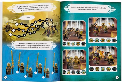 KSIĄŻECZKA EDUKACYJNA ŁOWCA SMOKÓW LEGO AMEET LNC-6733 AMEET