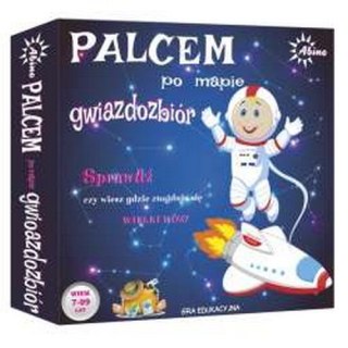 GRA PALCEM PO MAPIE-GWIAZDOZBIÓR ABINO 272823 ABINO