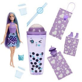 BRB POP REV BUBBLE TEA MLEKO TARO HTJ19 TUB4 MATTEL