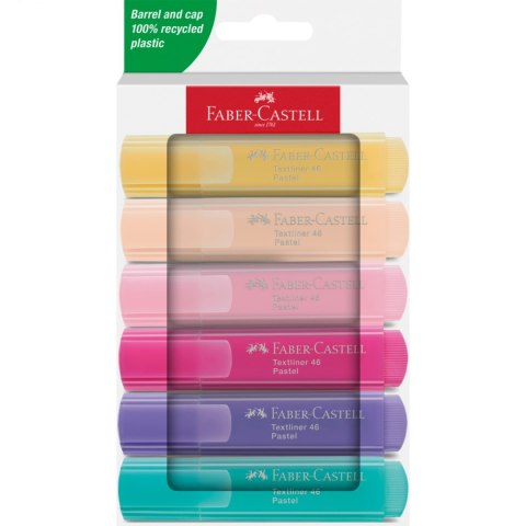 ZAKRESLACZ 6KOL PASTEL FC WB FABER-CASTELL