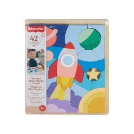 FP WOOD DREWNIANE PUZZLE KOSMOS HXY42 WB6 MATTEL