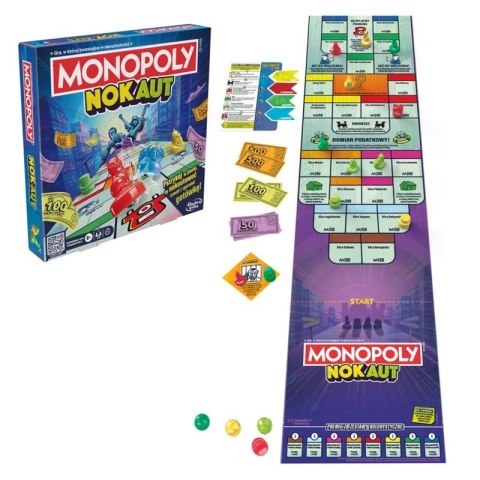 GRA HASBRO MONOPOLY NOKAUT F8995 PUD6 HASBRO