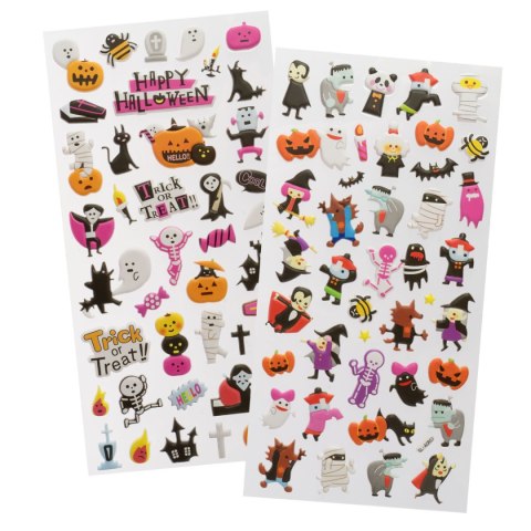 NAKLEJKI PIANKOWE 10X22 CM HALLOWEEN ARPEX HA1687 ARPEX