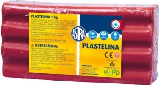 PLASTELINA 1KG ROZ AST FOL ASTRA