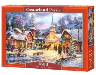 PUZZLE 1500 ELEMENTÓW CASTORLAND FAITH RUNS DEEP C-151646 CASTOR