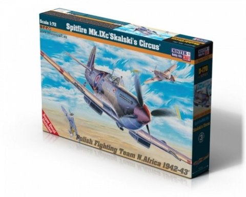 SAMOLOT DO SKLEJANIA 1:72 SPIFIRE SKALSKI S CIRCUS MASTERCRAFT MASTERCRAFT