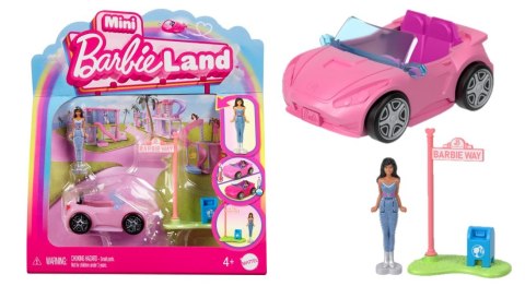 BRB BARBIELAND KABRIOLET LALKA HYF42 WB3 MATTEL