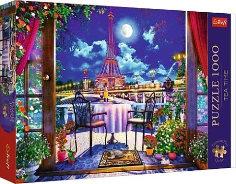 PUZZLE 1000 ELEMENTÓW PREMIUM PARYŻ W BLASKU KSIĘŻYCA TREFL 10843 TR TREFL