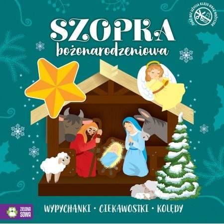 WYPYCHANKA 29X29 CM SZOPKA BOŻONARODZENIOWA ZIELONA SOWA 401424 ZS WYDAWNICTWO ZIELONA SOWA