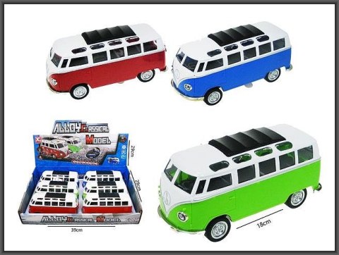 AUTOBUS MET DZWIE/SWIAT P/B 18CM VW CLASSIC 1/12 HIPO