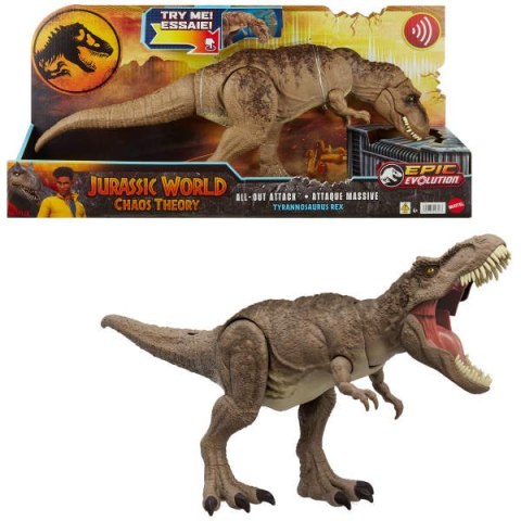 JURASSIC TOTALNY ATAK T-REX HXF53 WB2 MATTEL