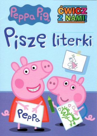 KSIĄŻECZKA EDUKACYJNA 21X29 CM PEPPA PISZE LITERKI MSZ 822083 MSZ MSZ