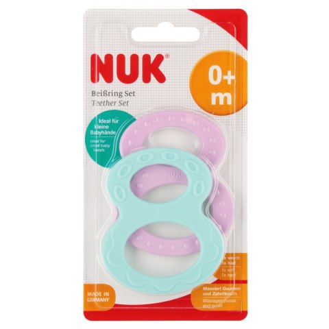 NUK GRYZAK ÓSEMKA SOFT 2 SZT. 10256455 NUK